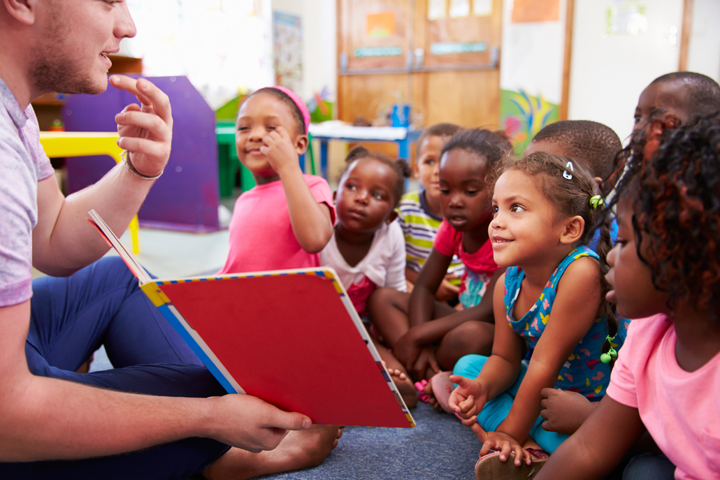 Class of Preschool Kids